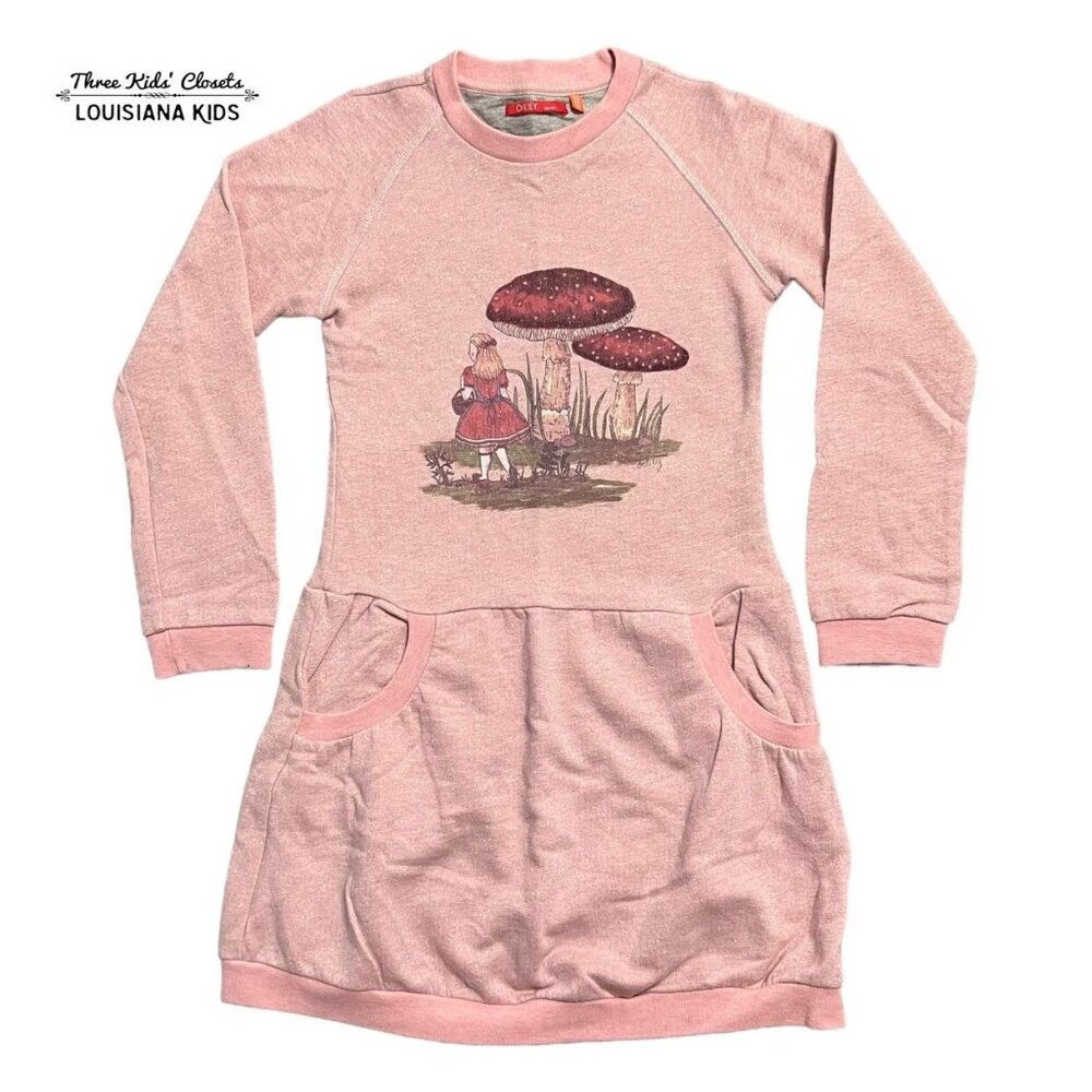 Oilily Sz 128 (8Y) Alice In Wonderland Dress